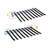 9 Arms Pull Out Wardrobe Scarf Trouser Extendable Rack (Right Installation)