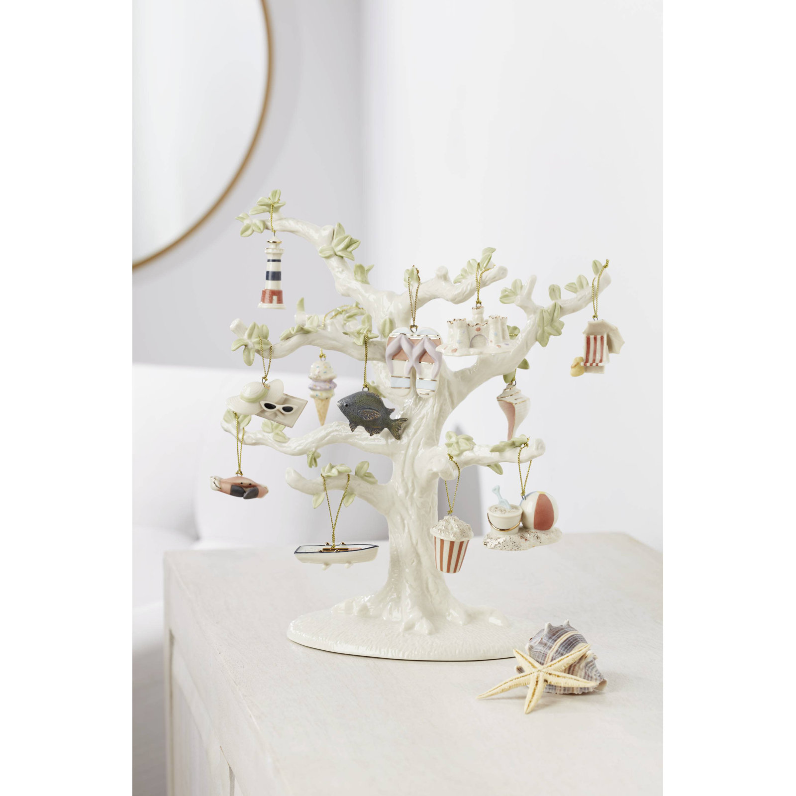 Ornament Trees 2" Porcelain Figurine