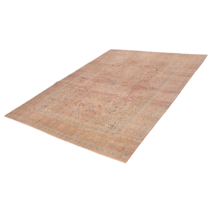 Waino One-of-a-Kind 9'5" X 12'11" 1990s Wool Area Rug in