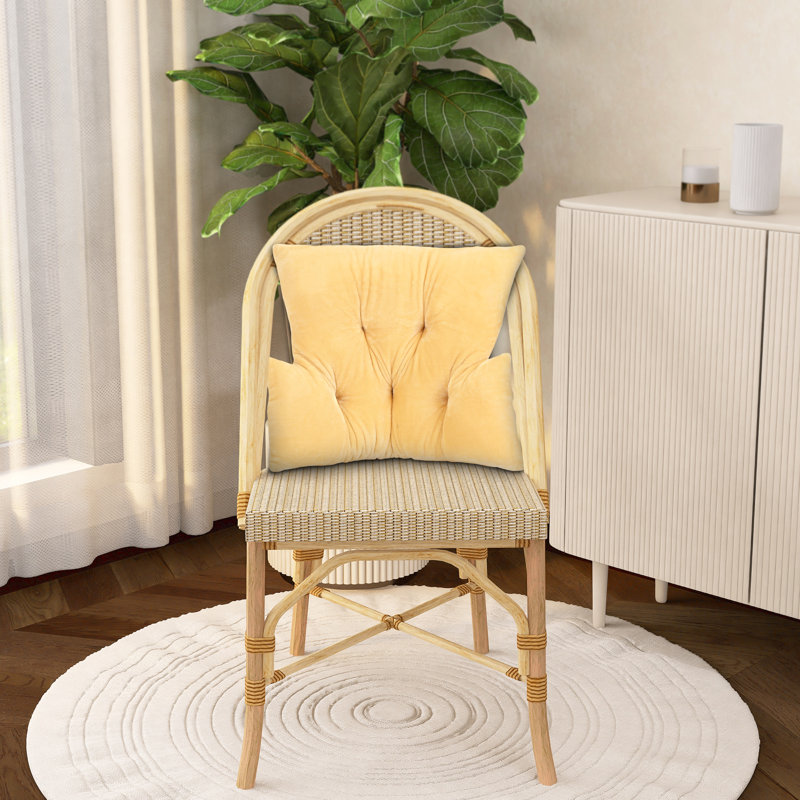Coussin dossier, Beige