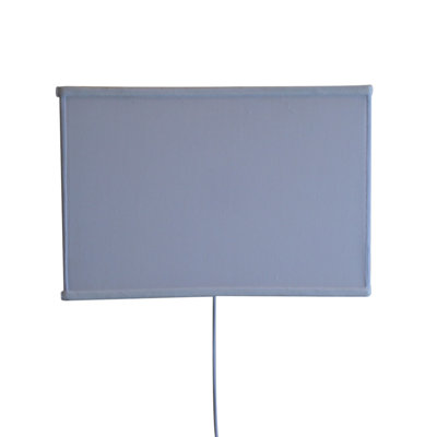 11'' H x 10'' W Silk Rectangle Wall Sconce Shade