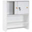 Armoire de rangement murale à portes coulissantes Dawit-1617150598