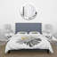 Bouquet de feuilles tropicales monochromes et dorées - Ensemble de housse de couette tropical - Polyester en microfibre-66393514
