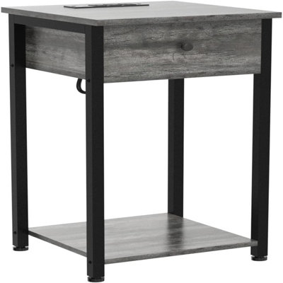 Ekhard End Table Set and Built-In Outlets by Wildon Home