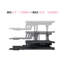 Adjustable Metal Base Standing Desk Converter