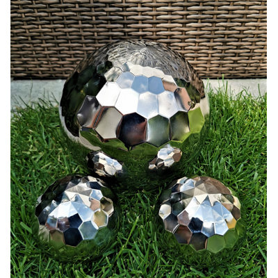 Charisa Stainless Steel Gazing Ball