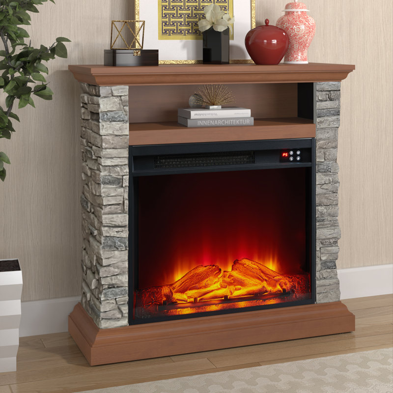 Fireplace, Light Brown