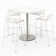 36" L Round Breakroom Table and Chair Set