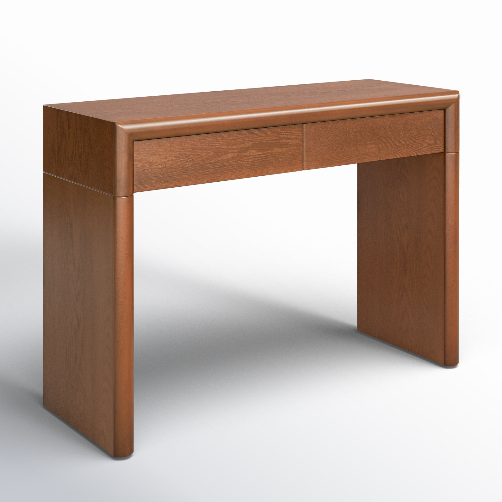 Valorie 45" Console Table, Natural Brown