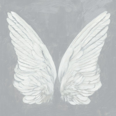 Wings I On Grey