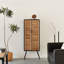 Armoire d'appoint 21 "* 55" avec volets en bois