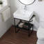 Ensemble de meuble-lavabo simple 25,5 po Tyshianna-2039818324