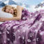 Couverture rafraîchissante double face en fibres, légère et respirante, idéale pour les personnes qui ont chaud la nuit, sur canapé, au lit ou en voyage.