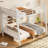 Metal Full XL Over Queen Bunk Bed For Teens And Adults,Space-Saving/Noise Reduced/No Box Spring Needed-1134529663-1134529660