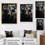 Gris gris Buffalo africain Extremely III - animaux, art mural, salon-1738916322-1738916325