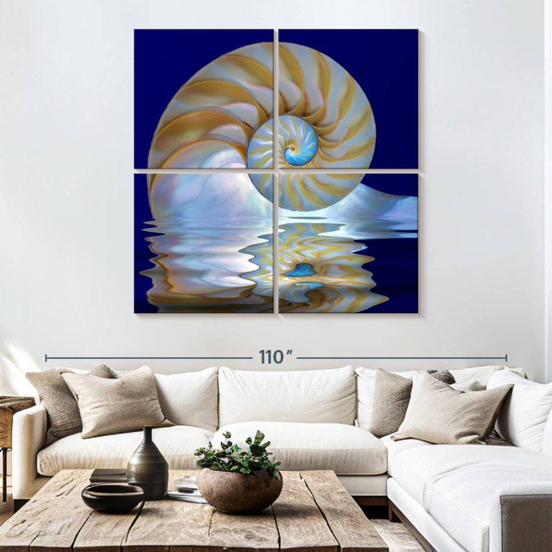 Aletra Nautilus sur l'eau, H 74 po x l 74 po
