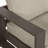 Hoyt 37.40” Outdoor Aluminum Armchair-964042413-940330902