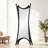 French-Style Vintage Unconventional Iron Frame Full-Length Mirror