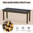 Ahnari Polyurethane (PU) Upholstered Bench-1266129363