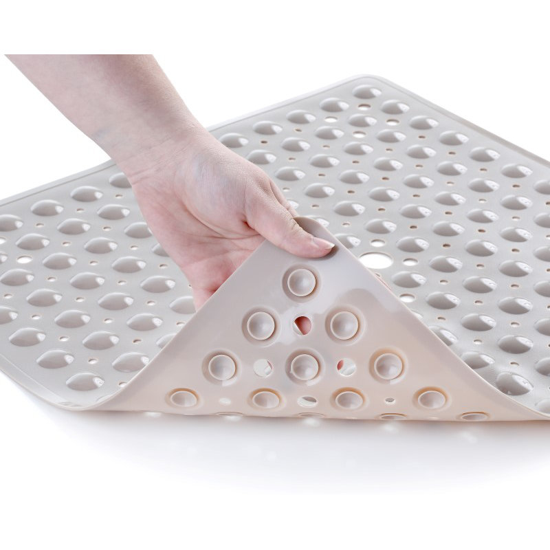 Aesop Plastic / Acrylic Non-Slip Shower Mat, Tan
