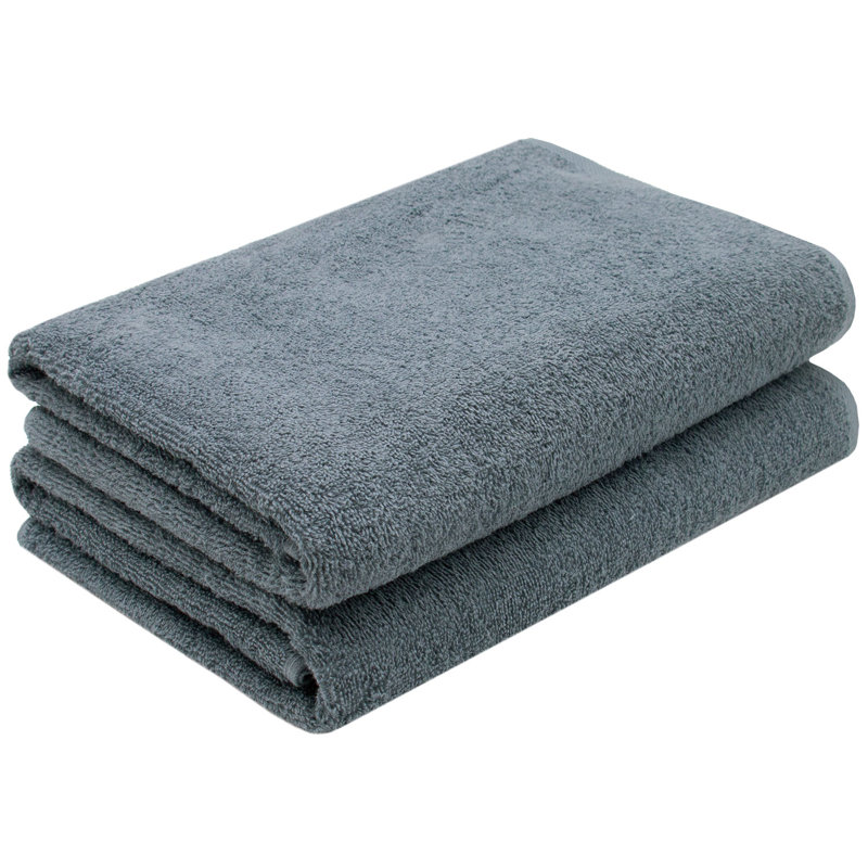 Midweight Bath Towel, Grey