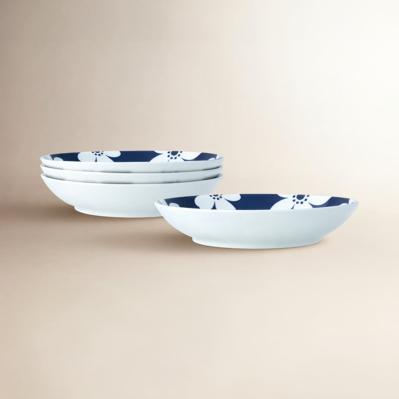 Ensemble de 4 bols à pâtes Noritake Bluefjord, 9 1/2 po, 35 oz