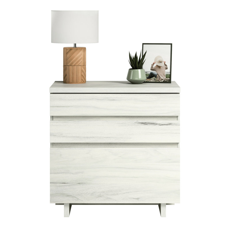Classeur latéral en mélange de couleur grise, espace de travail organisé, tiroirs pour le rangement de lettres et de documents légaux, utilisation polyvalente comme support ou présentoir pour imprimante, apparence contemporaine au bureau complémentaire