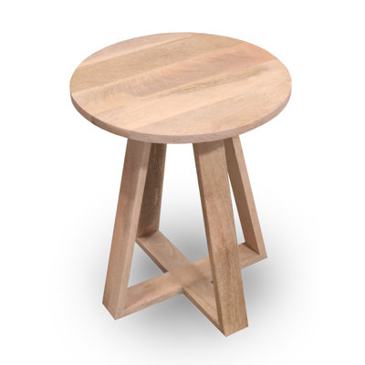 Nenita Solid Wood Counter Stool