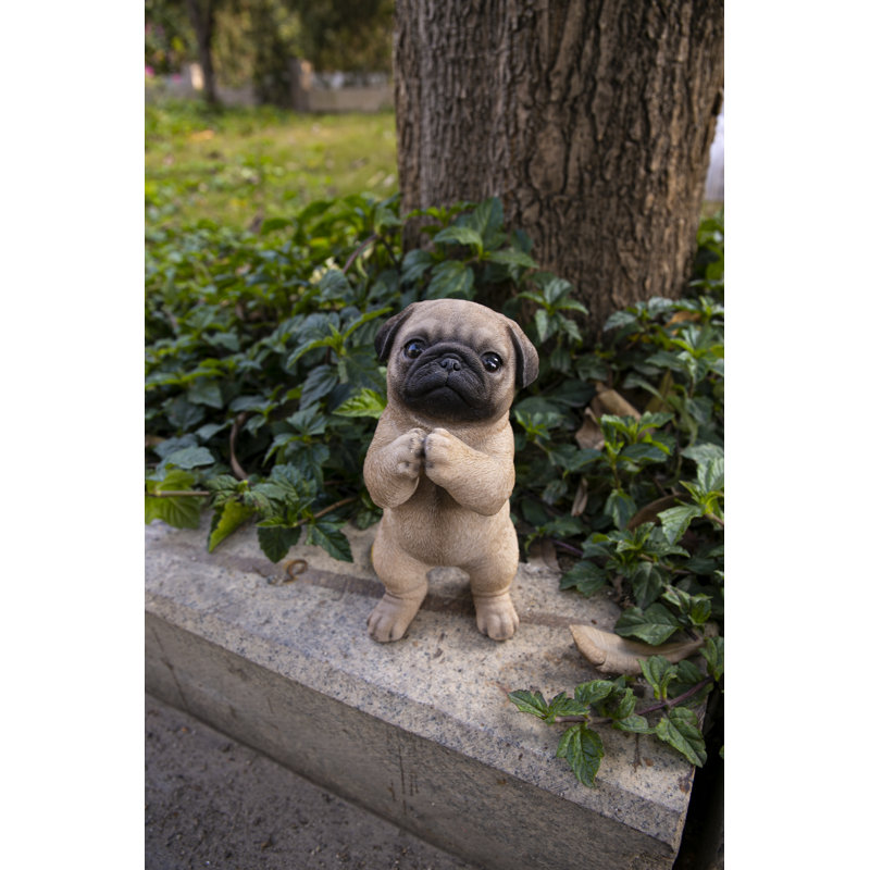 Statue chiot carlin