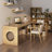 Burlywood L-Shaped Solid Wood desks-629525758-629525744