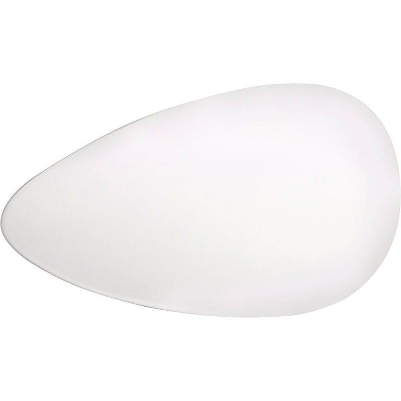 Bone China Saucer, White