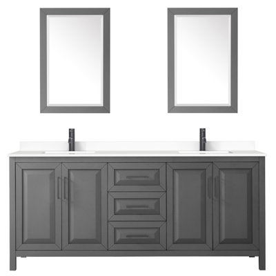 Daria 80'' W Double Vanity