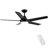 48" Modern Contemporary  Led Ceiling Fan With Remote Control