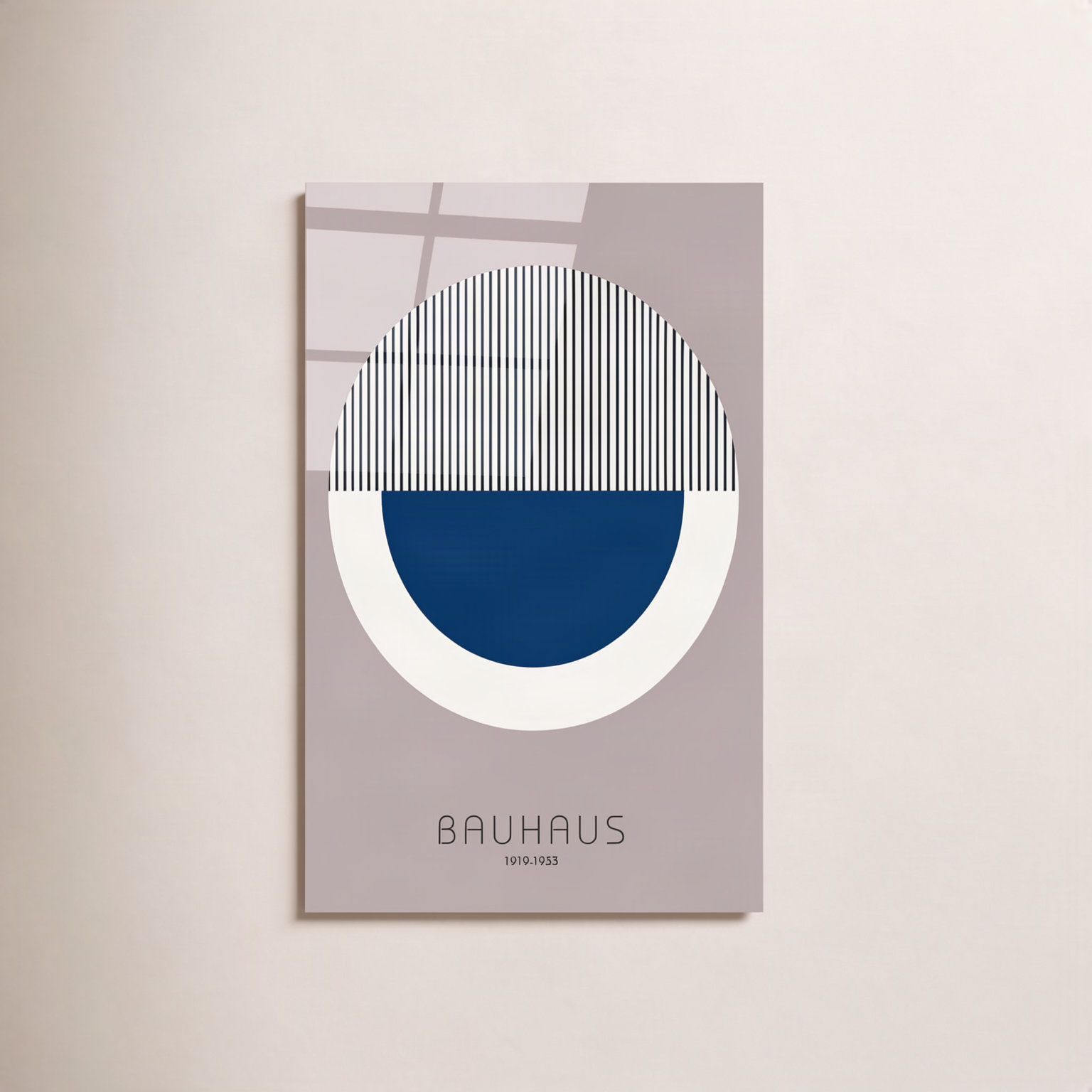 Bauhaus 7 Print by Design Fabrikken, 24" H x 16" W x 0.2" D
