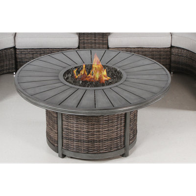 Table de foyer d'extérieur au propane 25 H x 52 W