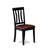 9 Piece Dining Table Set Includes a Rectangle Dinner Table with Butterfly Leaf and 8 Faux Leather Dining Room Chairs, Black-121912367-126705082