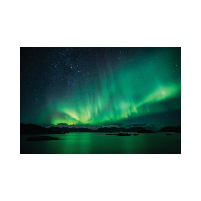 Nightly Spectacle by Fabian Fortmann - Wrapped Canvas Print, 20.32 cm H x 30.48 cm W