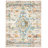 Felty Oriental Cream/Blue Area Rug-993004348