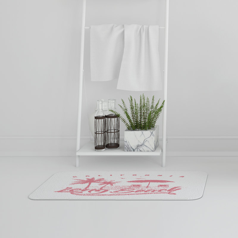 Seidenberg Non-Slip Bath Rug, Sunset Long Beach