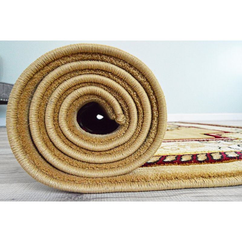 Ramsel Oriental Indoor Rug, Oval 6'6" x 9'2"