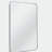 24x36 Inch Silver Metal Framed Rectangular Bathrrom Mirror for Wall-1224594816