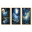 «Sky Celestial Canopy Pastoral», 3 pièces sur toile-294330337-294330338