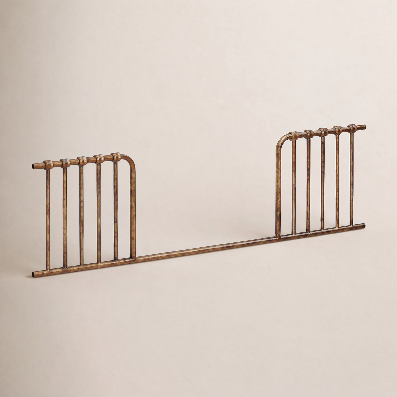 Abigail Toddler Bed Rail, Vintage Gold
