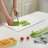 2Pcs Kitchen Acrylic Clear Chopping Board