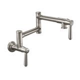 Davoli Pot Filler - Dual Handle Wall Mount - Traditional