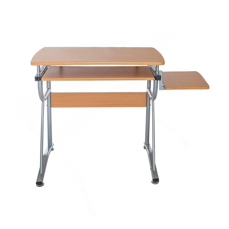 Bureau d'ordinateur avec tablette latérale et clavier Techni Mobile