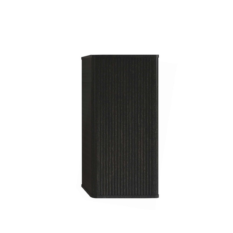 Armoire latérale flottante pour salle de bain flottante, armoire de rangement murale pour petits espaces, pré-assemblée, Noir