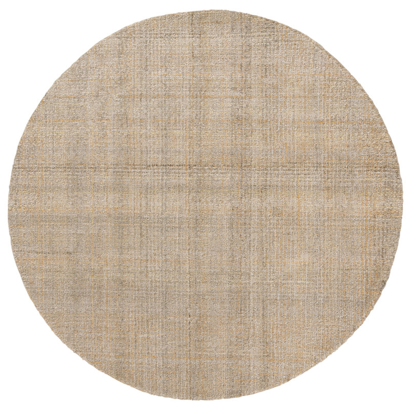 Klair Hand Tufted Performance Rug, Round 6'