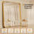 Cozy Design Tempered Glass Framed Wall-Mounted Bathroom Vanity Mirror-102799394-102799396-102799382