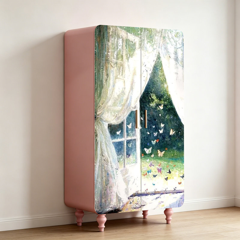 Independent art wardrobe for home bedroom